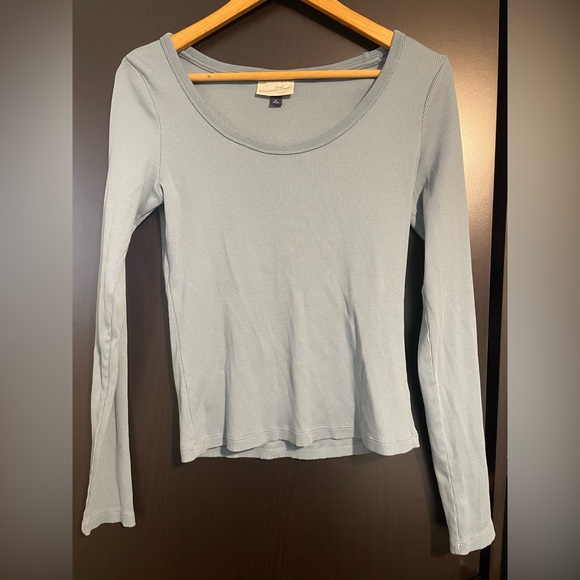 Universal Thread Tops - NWOT Universal Thread Light Blue Long Sleeve Tee